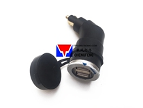 Suitable for BMW R1200GS RT Motorcycle Special F800 retrofit accessories European Peugeot Small mouth cigarette lighter USB electric