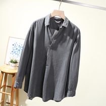 2020 Autumn New Han Fan thin size hanging shirt loose student long sleeve Tencel denim shirt women tide