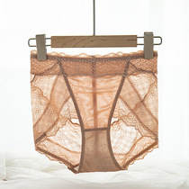 Mid-high waist belly underwear Womens thin silver fiber file incognito waist postpartum beauty body pants Hip shaping briefs