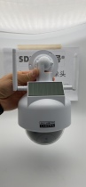 Simulation camera false monitoring model Solar high speed spherical outdoor rain-proof band lamp sparkling with antenna realistic