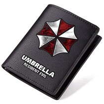 Resident Evil peripheral Ambrella wallet Umbrella wallet Anime game two-dimensional leather wallet