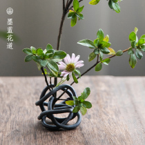 Free flower left shaped Sword Mountain free bending simple floral arrangement tool material auxiliary tool floral artist