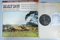 Haydn 3 39 73 Symphony Leslie Jones Haydn Symphony vinyl LP