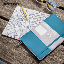 leuchtturm1917 German Lighthouse Notepad B6 Paperback soft surface notebook-No grid notebook sub-business meeting notepad Portable diary plan this blank