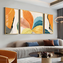 Living Room Decoration Painting Triptych Modern Minimalist Sofa Background Wall Hanging Painting Abstract Wall Painting Light Extravagant Hall Mural Painting