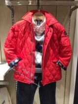 Clothing for children EK Domestic 20 years Spring boy rhomboid Rhomboid Turncoat cotton jacket EKJPA1101K