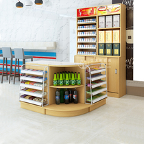 Amys solid wood cash register maternal and child shop small pharmacy snack shop supermarket convenience store tobacco and wine cabinet cashier counter