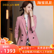 Senior sense professional suit female 2021 autumn and winter New Korean version of temperament fan hotel manager work suit