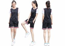 (Zhengda Sports-Chengdu) 19 women basketball uniform short sleeve set printed jersey 606 basketball training suit