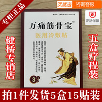 Wan pain tendon bone paste cervical spine lumbar spine shoulder lumbar disc waist knee joint cold application