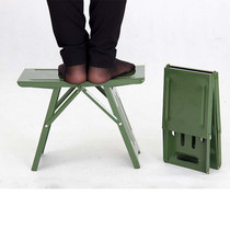  Thickened folding pony tie stool travel fishing folding small stool portable folding stool shrink stool
