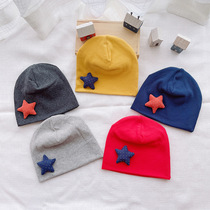 Childrens spring and autumn winter cotton thin newborn male baby cap Korean version one year old 3 Months 6 tide cute
