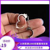 1 6 Soldiers Model Hands Button Trendy Loose Pieces Handcuffed Robber Inmate Unreal Spot