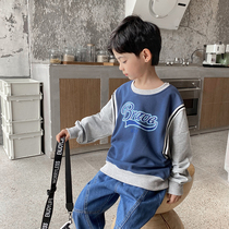 Boys sweater 2021 New style spring and autumn childrens autumn coat foreign style fashionable tide autumn childrens clothing