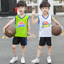 Boys Summer Sports Suit 4 Handsome 5 Quick-drying 6 Boys basketball suit 7 Childrens vest shorts jersey 8 years old 9