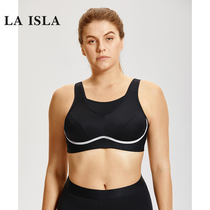 Large size sports underwear female fat mm shockproof 200 pounds vest gathered shape large chest big cup running professional bra