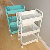 Trolley Rack Kitchen Ground Floor Multilayer Removable Bathroom Toilet Storage Rack Bedroom Snacks storage rack