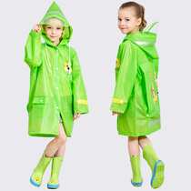 Cute baby raincoat waterproof clothing kindergarten transparent cartoon students fashion summer children wide pine pine summer children