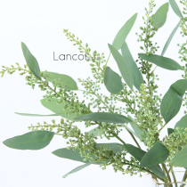 Lancol Nordic fresh simulation flower green eucalyptus fruit home living room decoration decoration table fake flower