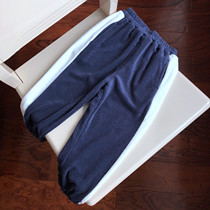 XC040 towel pants can cover cotton trousers cotton childrens casual pants-12 11