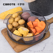 Carrot Home Single round plastic steamer steamer Steam Basket Steamer Steamer stainless steel Steamer Household