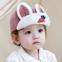 Baby hat autumn and winter 1-3 years old male and female baby cap Childrens baseball cap shade sunscreen cute tide winter 5