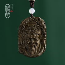 Guan Gong Pendant Jinsii Nan gloomy wooden car hanging leaflet Zhennan fruit fragrance car Guan Yu Guan Erye Wu Caishen