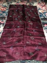 Cheongsam fabric Meilan bamboo chrysanthemum brand new old fabric nostalgic collection film and television props