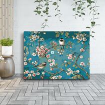 birds with flower DIY Oil Painting Paint by Number Kit