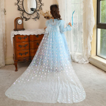 Girl sequin cloak Cape Aisha Princess cloak Joker Frozen Aisha children outside sunscreen shawl