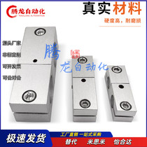 Universal connector cross shaft clamp 360 free rotation connecting block stainless steel pipe fixing block optical axis fixing clamp