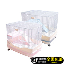 Breeding cage breeding cage Danyang R51 R61 metal with drawer wheel luxury anti-spray extra large