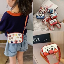 Childrens princess small bag girl baby shoulder messenger bag 2021 new cartoon coin purse foreign accessories bag