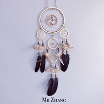 MR ZHANG MR ZHANG hand-made original dreamcatcher Indian feather pendant literary gift retro dreamcatcher