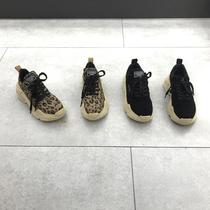 European Station European Goods Women Shoes 2018 Winter New BAO WELN Old Daddy Shoes Thick Bottom Plus Suede Pastry Net Red Sneakers Women