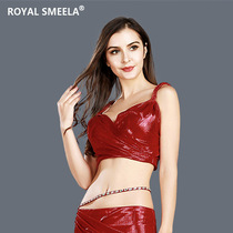 Belly Dance Costume Female Sensor Belt 2022 New Costume Vest Spring Beginners Oriental Dance