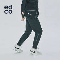 EDCO outdoor autumn and winter new cotton casual functional mens small pants trend street tooling style