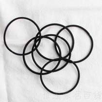 5-50 hair rings simple black rubber band tie hair head rope for men and women high elastic seamless fine hair rope hair ornaments