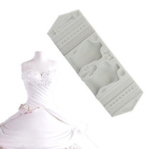 New product turning sugar cake silicone mold figure body clothing dry Pace decoration baking tool wedding Clay