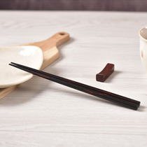 Japanese pointed solid wood chopsticks Household sushi iron wood chopsticks Japanese cuisine chopsticks Creative non-slip wooden root-shaped chopsticks