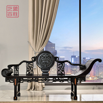 Art League Yum Yum Sheng mahogany sofa Chinese beauty bed bedroom single recliner East Africa black rosewood couch
