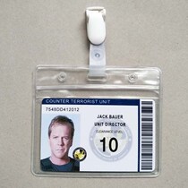 American drama anti-terrorism 24 hours CTU identity card custom PVC prop card Entertainment film and television prop card