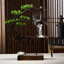 Creative Zen office Modern ceramics New Chinese living room Home entrance decoration Soft decoration Handicraft ornaments