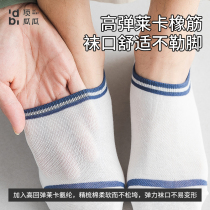 Top melon gua socks men summer thin non-slip shallow mouth invisible boat socks spring and autumn sweat absorption and odor proof student sport socks