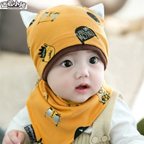 Cotton quality Children 4 4 5 6 7 7 8 8 9 9 months male baby autumn winter hat 0-1 year old female baby autumn