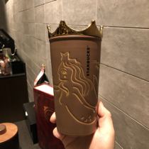 Starbucks 2018 Anniversary 355ml Rose Gold Mermaid Double Insulation Mug Ceramic Coffee Cup