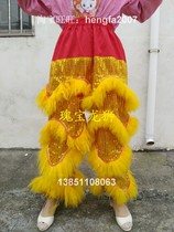 Buddha suit lion dance pants wool dragon and lion factory specializing in the production of dragon lantern lion dance social Fire props: pure Australian Maonan Lion
