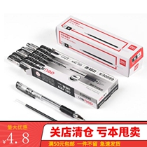 Powerful stationery 6600es gel pen 0 5mm signature pen bullet refill black water pen water-based pen signature pen