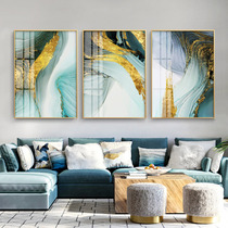 Modern minimalist murals Nordic style living room decoration painting sofa background wall painting light luxury abstract hanging painting Triptych