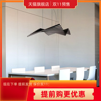 Restaurant chandelier simple modern 2021 new atmospheric creative personality long bar table lamp chandelier decorative chandelier
